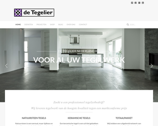 De Tegelier Nederland B.V. Logo