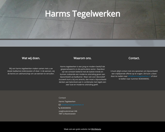 Harms Tegelwerken Logo