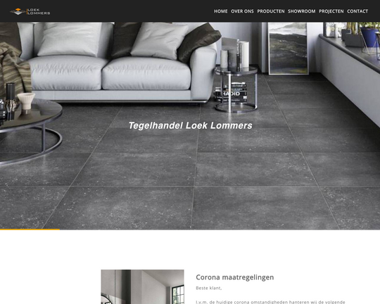 Loek Lommers Tegels Logo