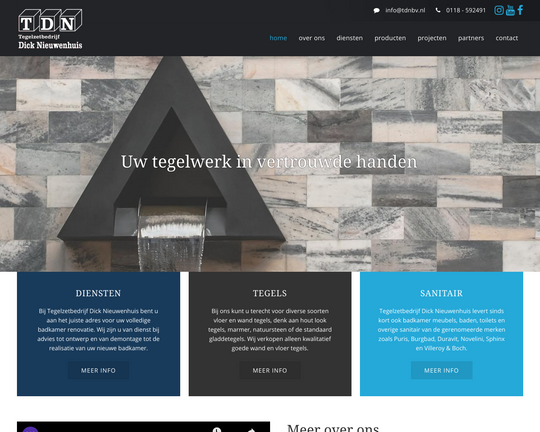 Tegelzetbedrijf Dick Nieuwenhuis Logo