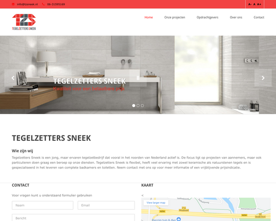Tegelzetters Sneek Logo