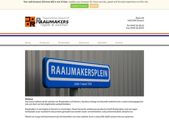 Tegelzettersbedrijf Raaijmakers V.O.F. Logo