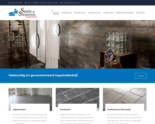 Tegelzettersbedrijf Smits & Strauven Logo