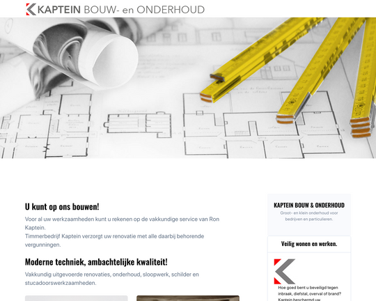 Timmerbedrijf Kaptein Logo